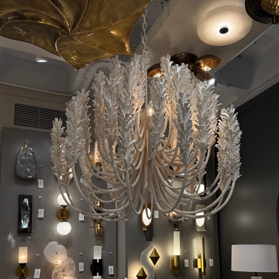 Kaia Chandelier Ivory Coconut Shell