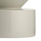 Uma Accent Table Ivory Lacquer