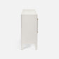 Fergus Buffet White Raffia and Gold