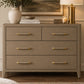 Fergus 48" Dresser Taupe Raffia