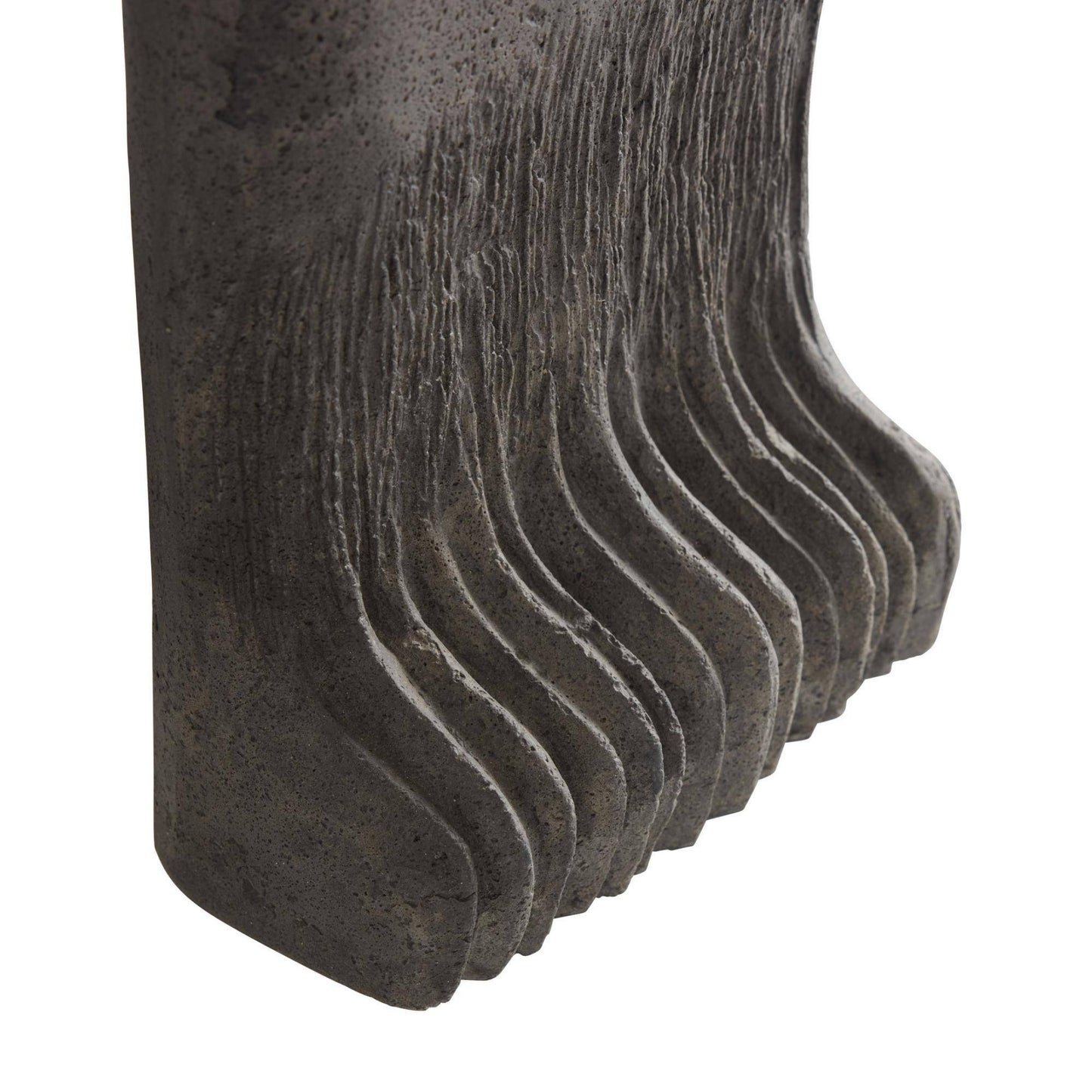 Row of black socks on a white background