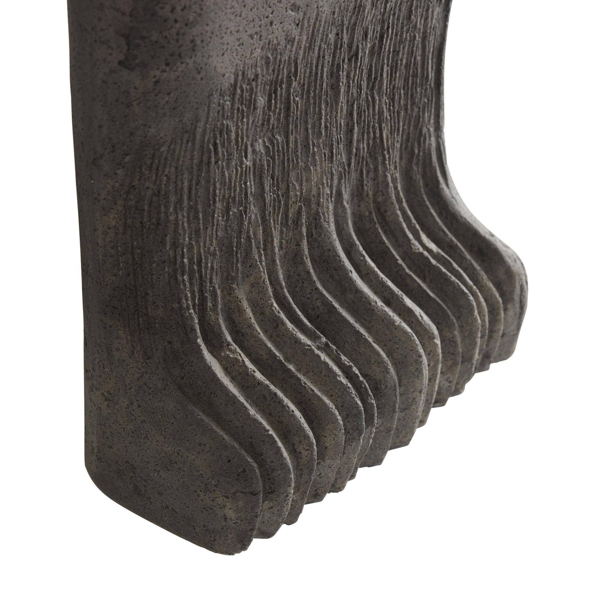 Row of black socks on a white background