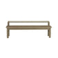 Escape Outdoor Bench Weathered Teak