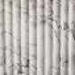 Antonine Console White Faux Marble