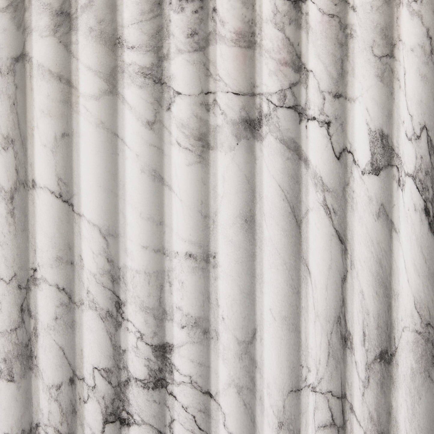 Antonine Console White Faux Marble