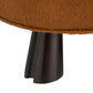 Koda Ottoman Brown Hide