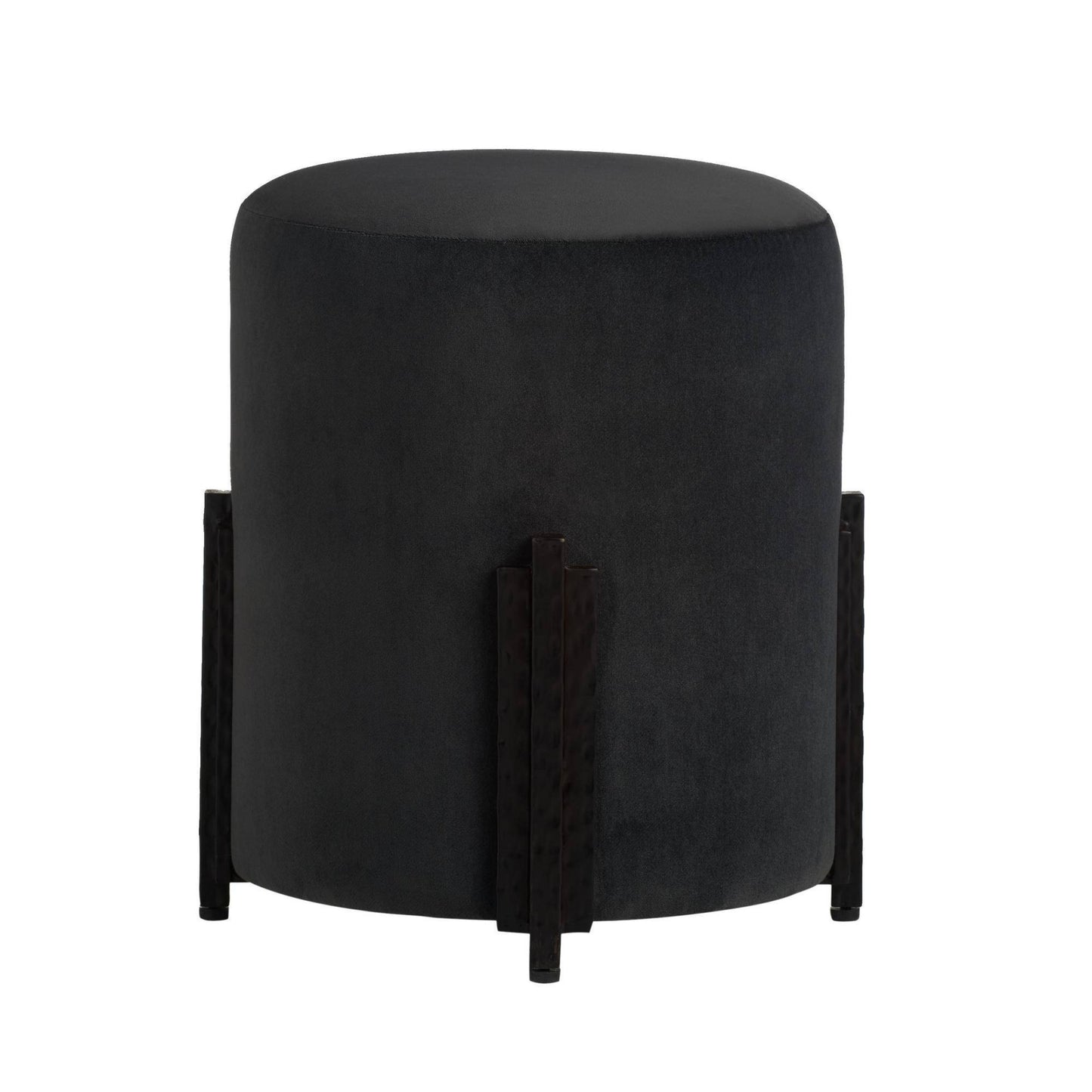 Wexler Accent Stool Pebble Velvet