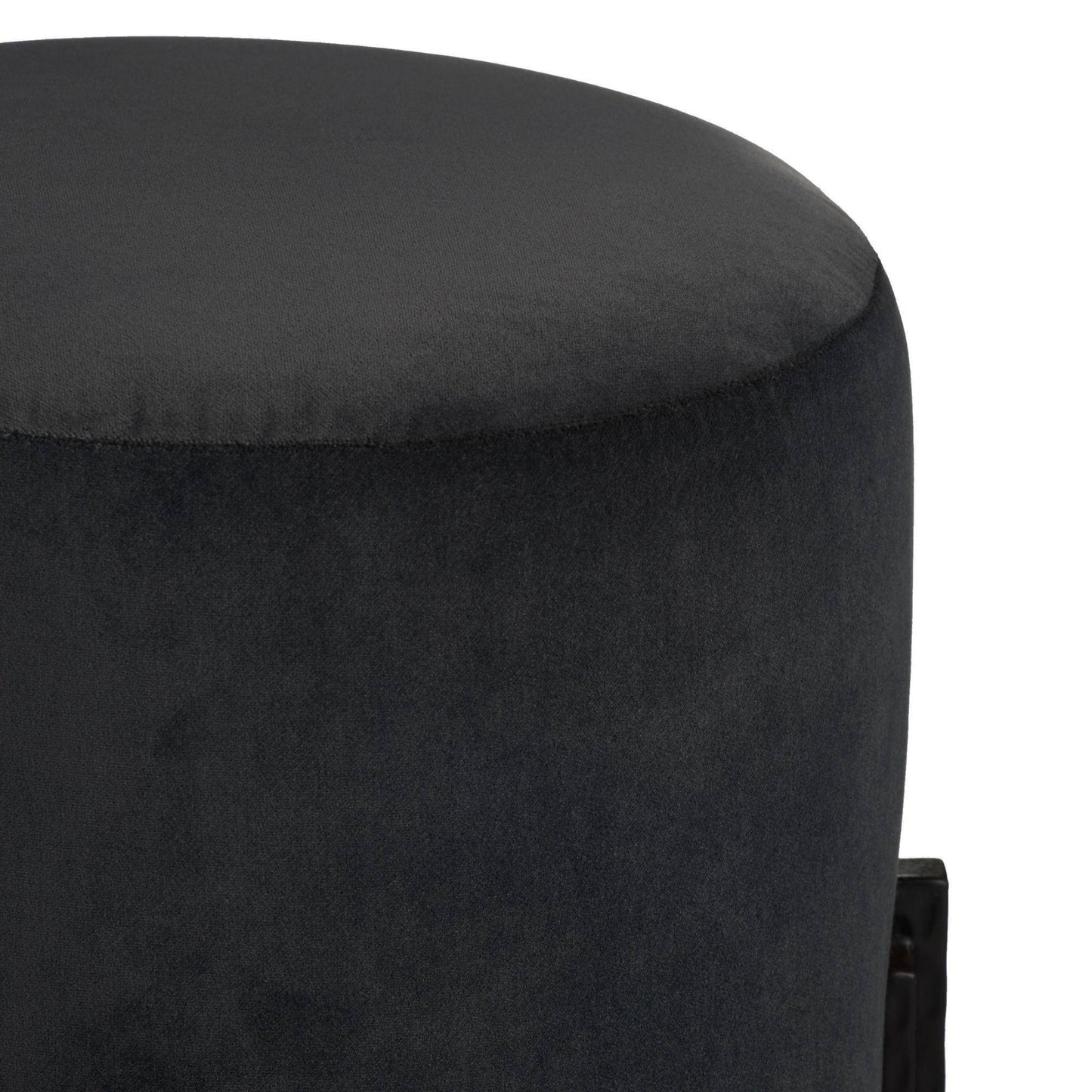 Wexler Accent Stool Pebble Velvet