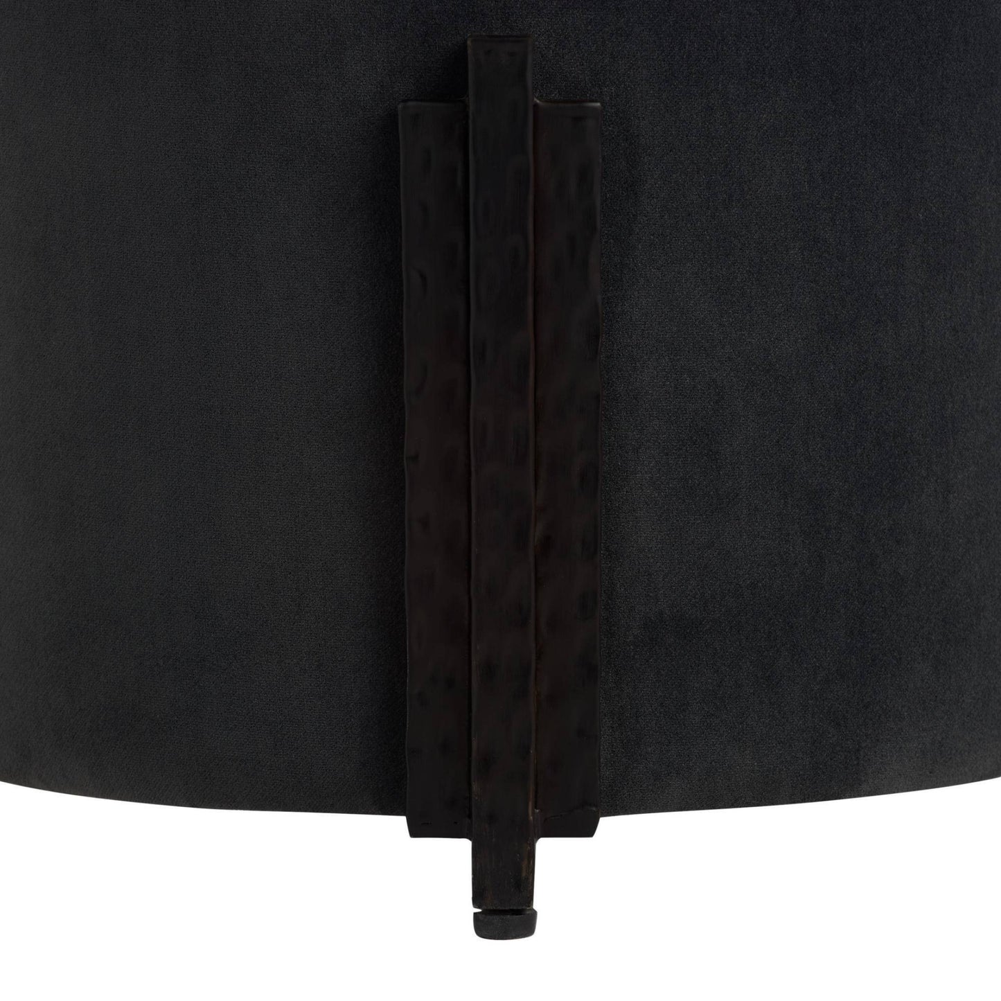 Wexler Accent Stool Pebble Velvet