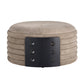 Titus Ottoman Taupe Suede
