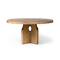 four hands allandale dining table natural front