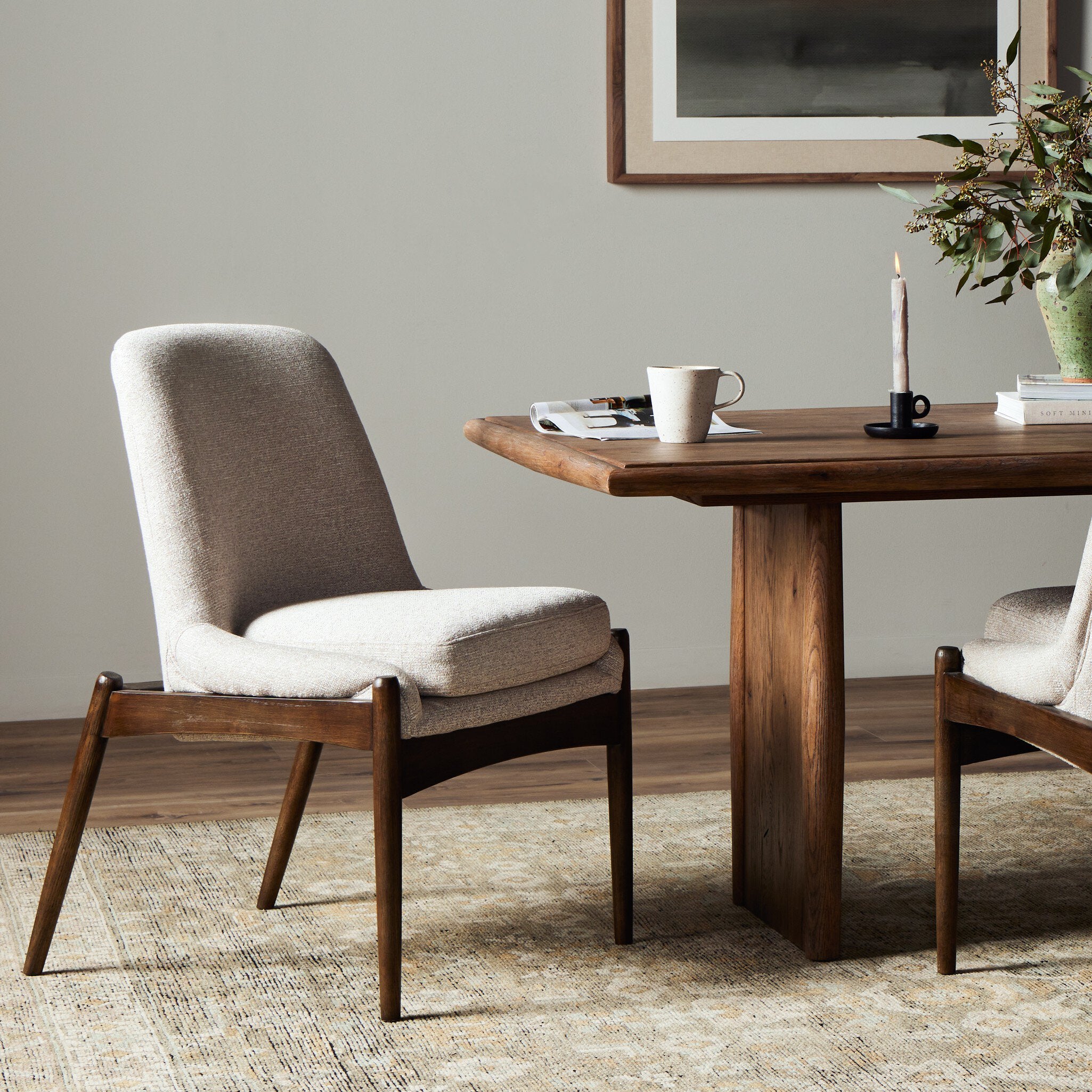 Camel dining room discount chairs