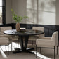 four hands cobain dining table black styled