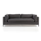 four hands grammercy sofa charcoal front
