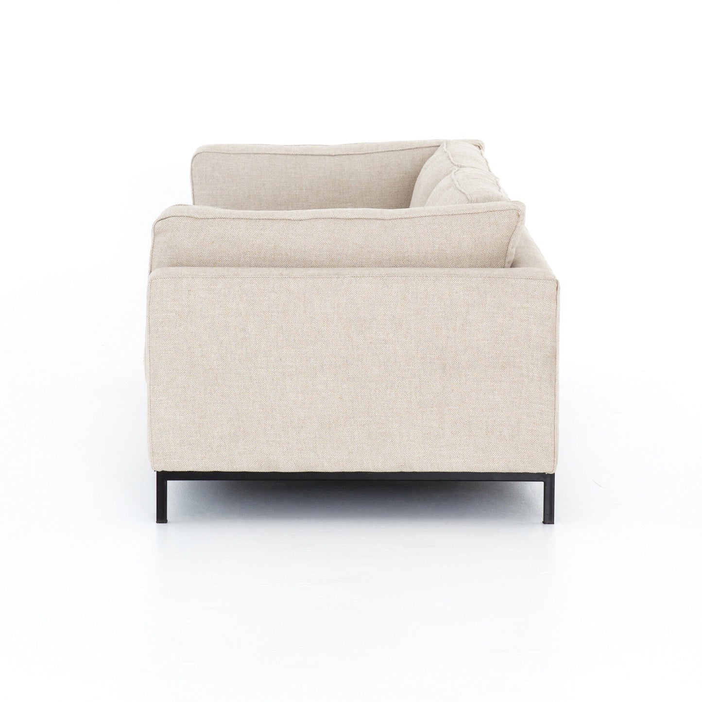 four hands grammercy sofa sand side
