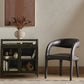 four hands hawkins dining chair sonoma black styled
