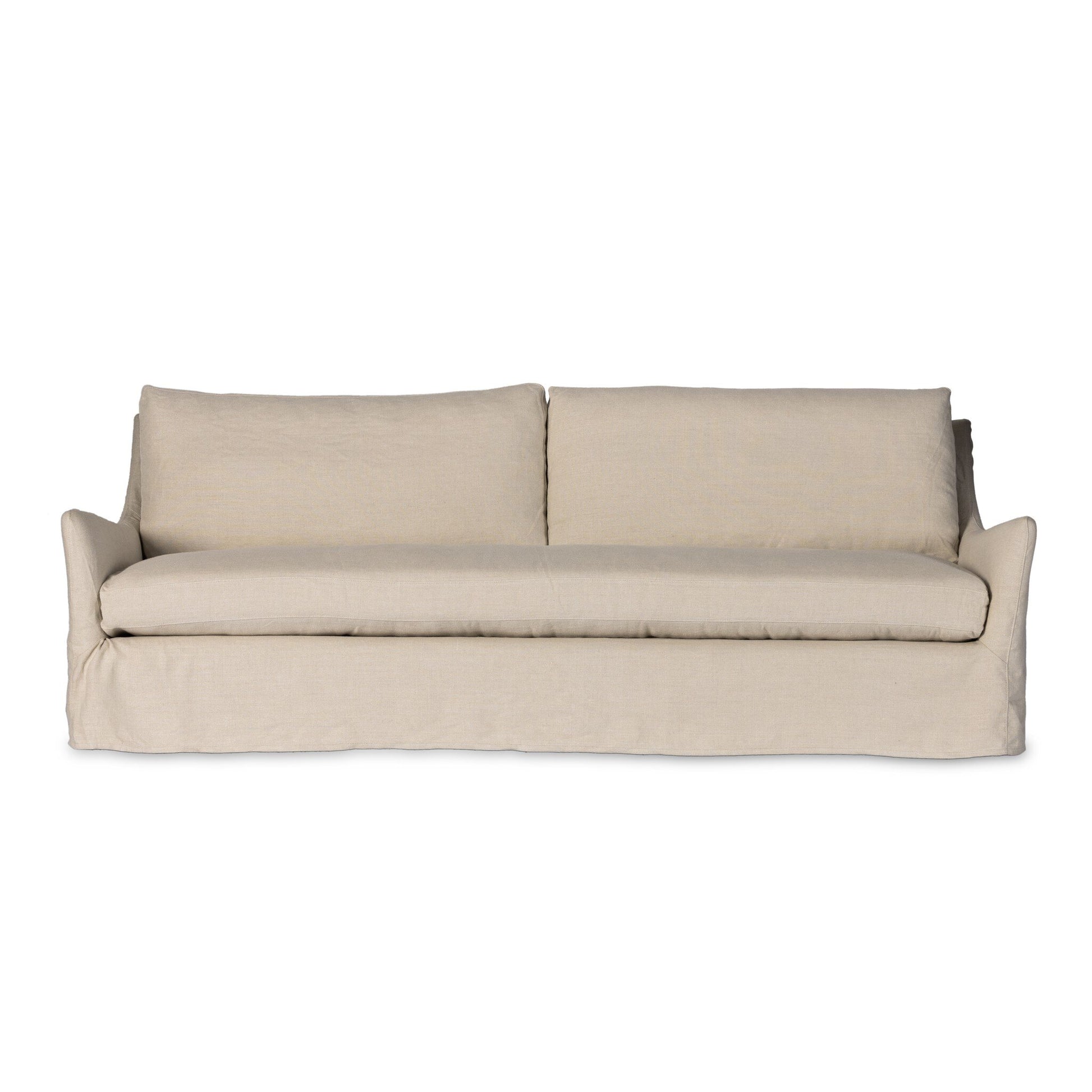 four hands monette slipcover sofa natural 