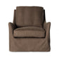 four hands monette swivel chair coffee front