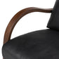 four hands paxon chair black arm detail