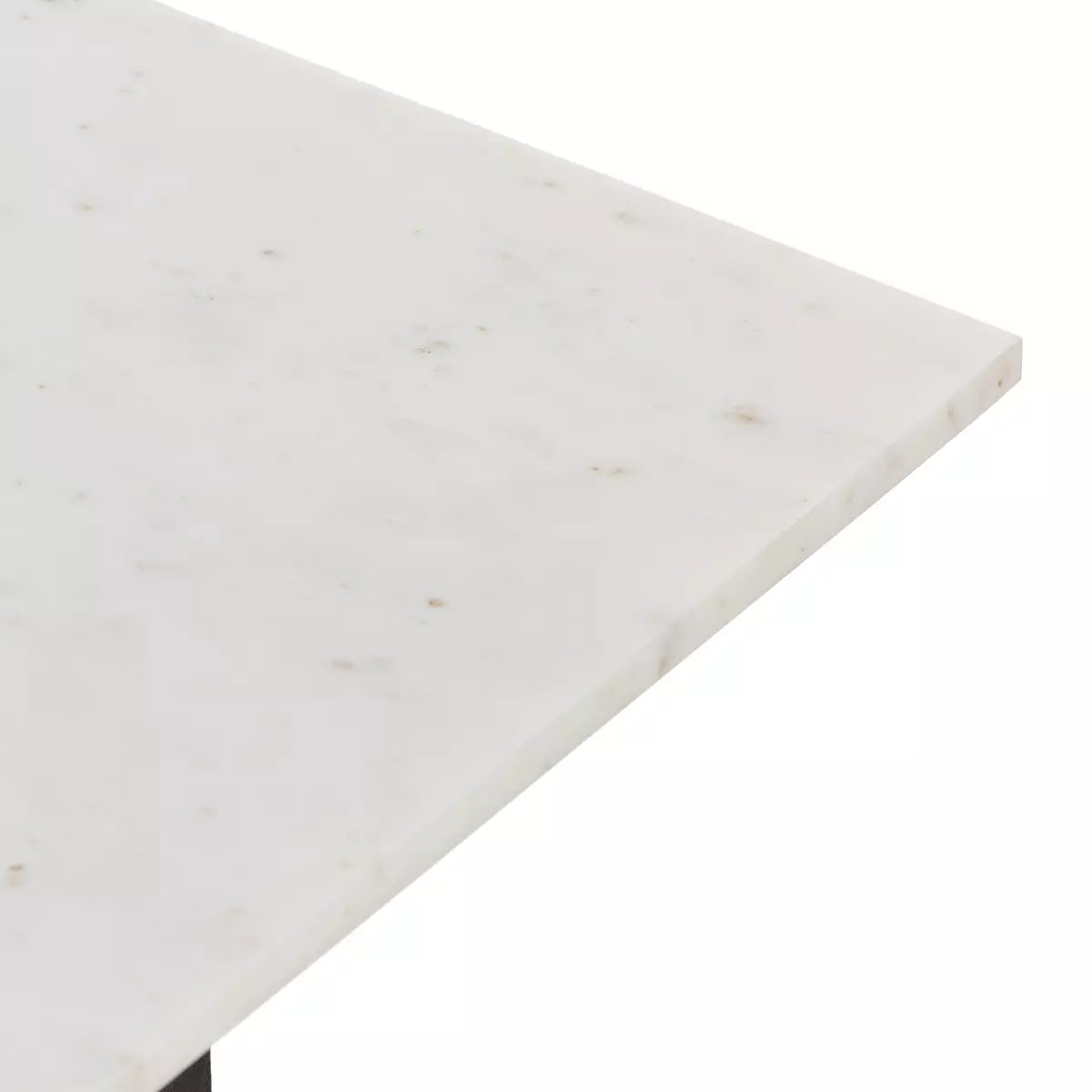four hands terrell console table white surface