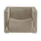 Guidry Outdoor Lounger Chair Rope Buff