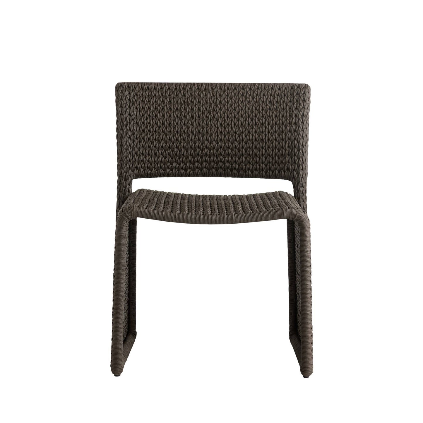 Veneto Outdoor Dining Chair Charcoal Brown