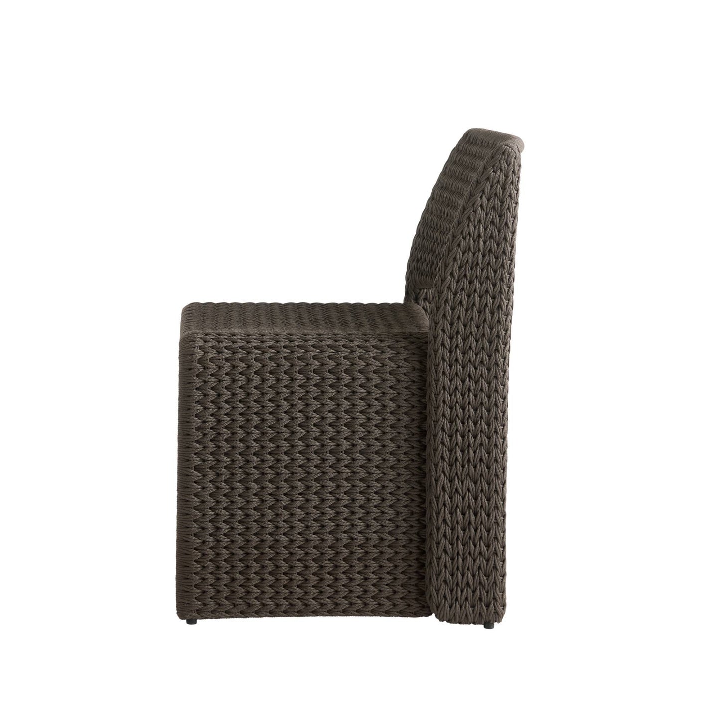 Veneto Outdoor Dining Chair Charcoal Brown
