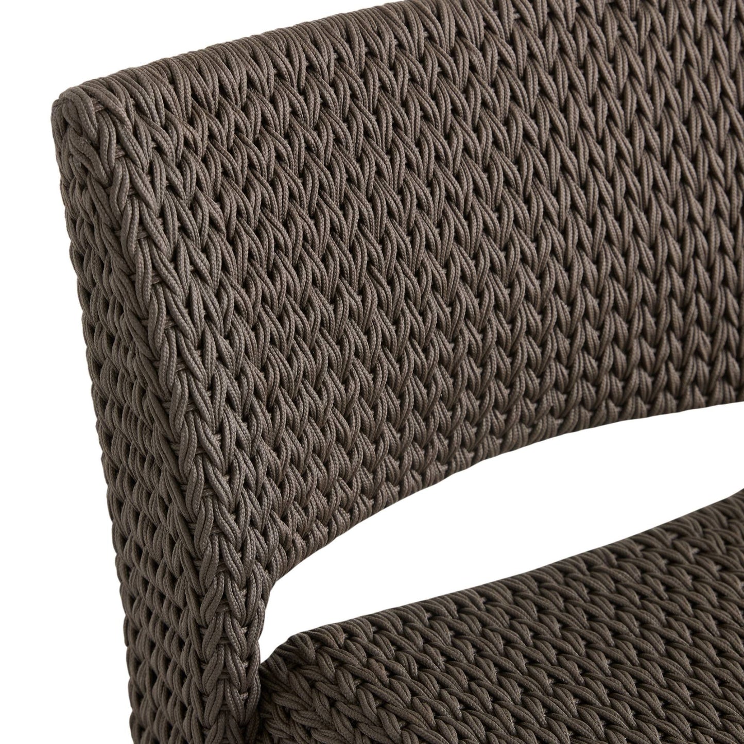 Veneto Outdoor Dining Chair Charcoal Brown