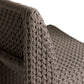 Veneto Outdoor Dining Chair Charcoal Brown