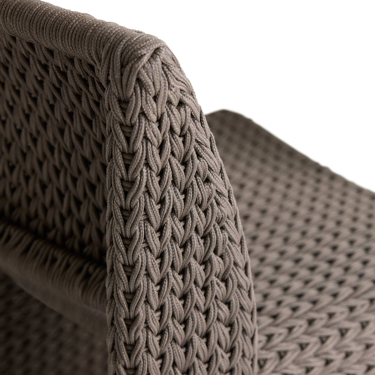 Veneto Outdoor Dining Chair Charcoal Brown