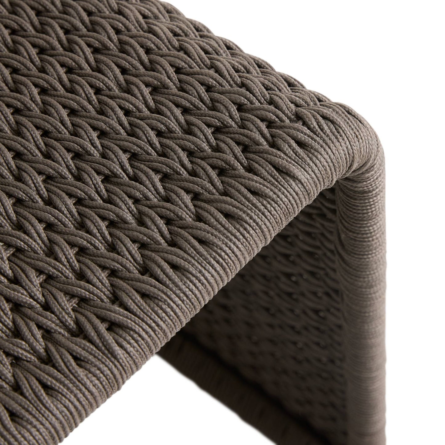 Veneto Outdoor Dining Chair Charcoal Brown