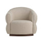 Alexandra Swivel Chair Oatmeal Boucle