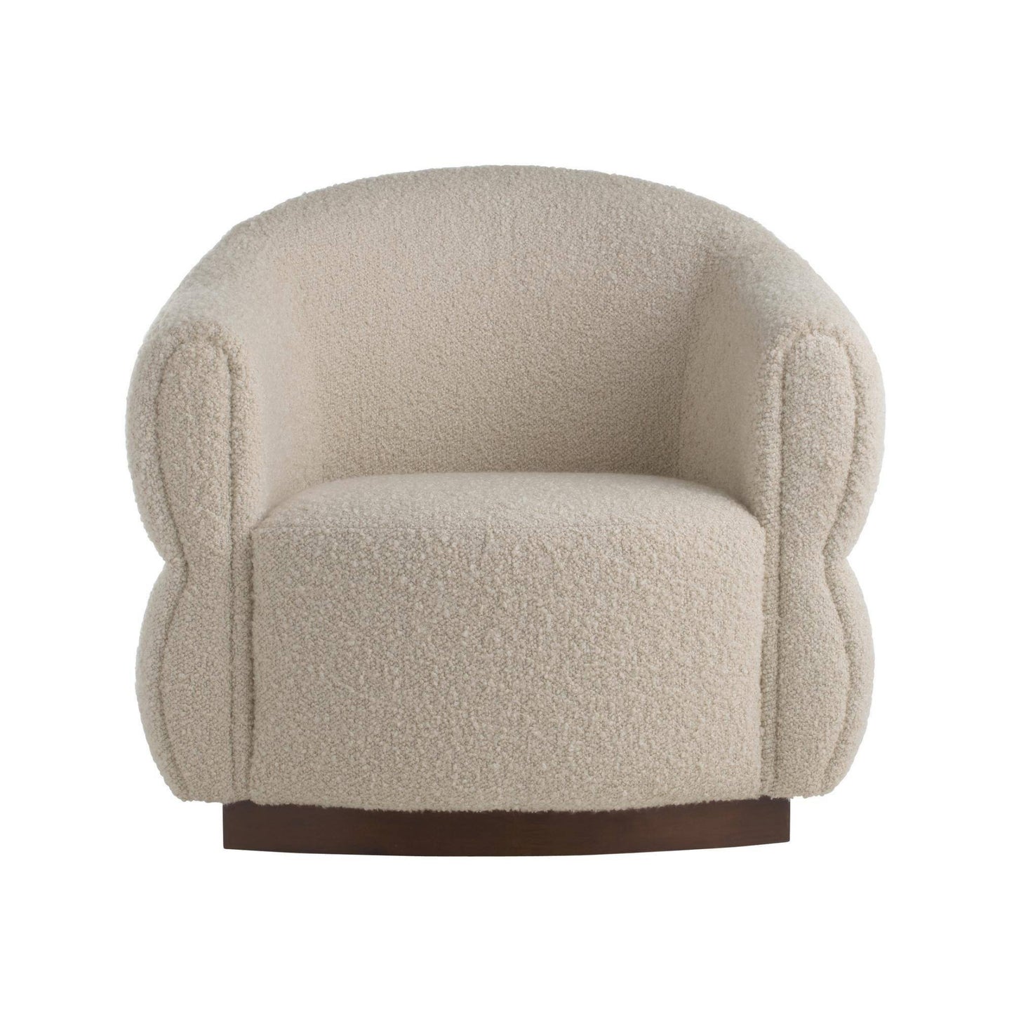 Alexandra Swivel Chair Oatmeal Boucle