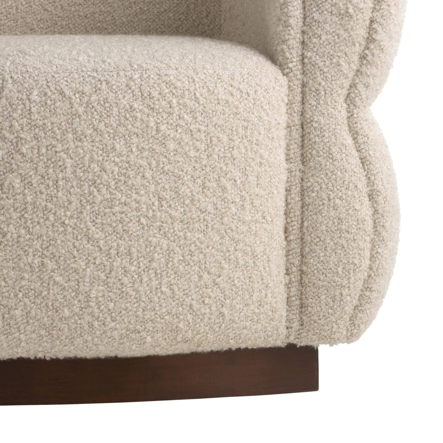 Alexandra Swivel Chair Oatmeal Boucle