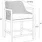 counter stool diagram