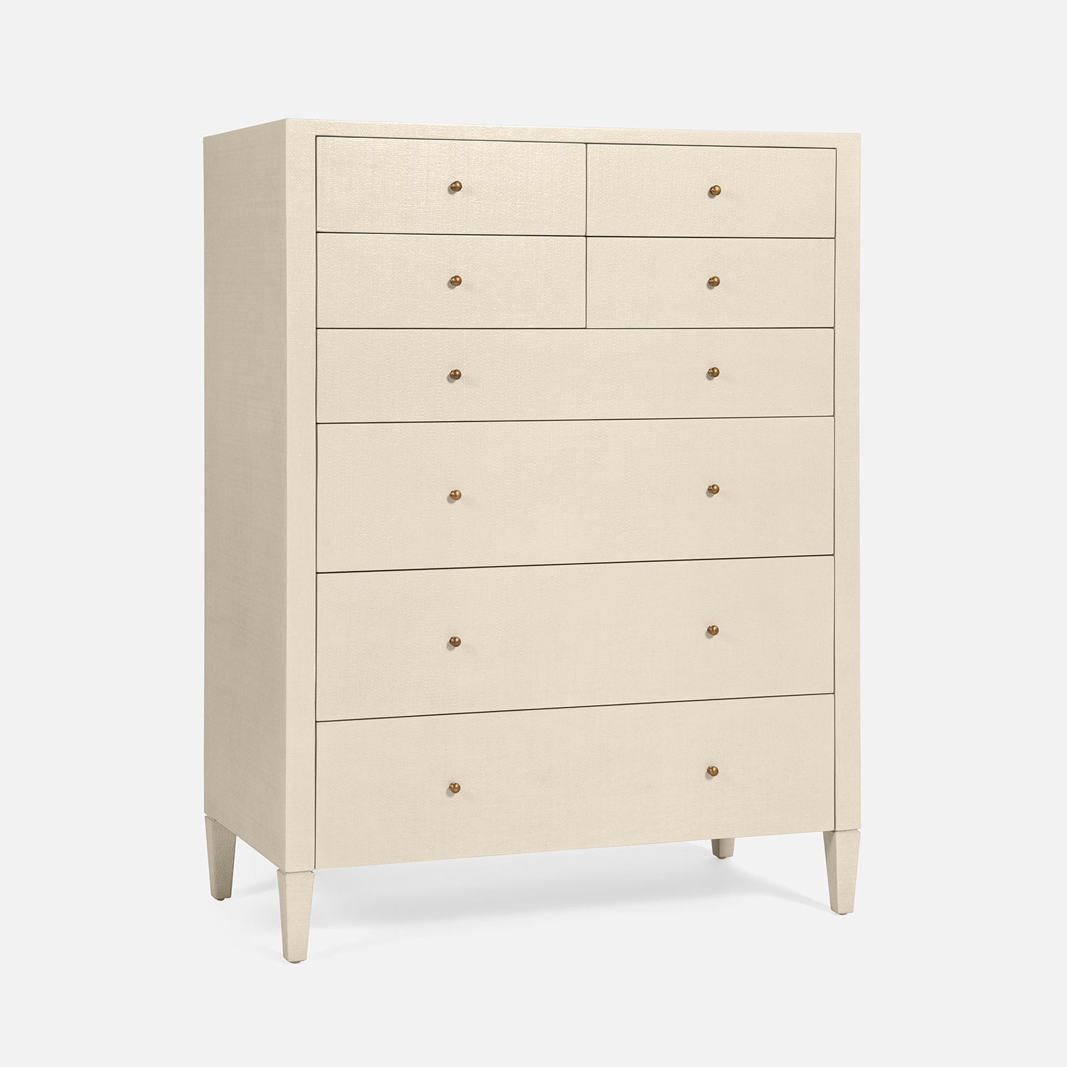 white tallboy dresser Noir Hampton 6 Drawer Tall - Wash make sure you pair with matching furniture available separately from Made Goods Conrad Faux Raffia Dresser in