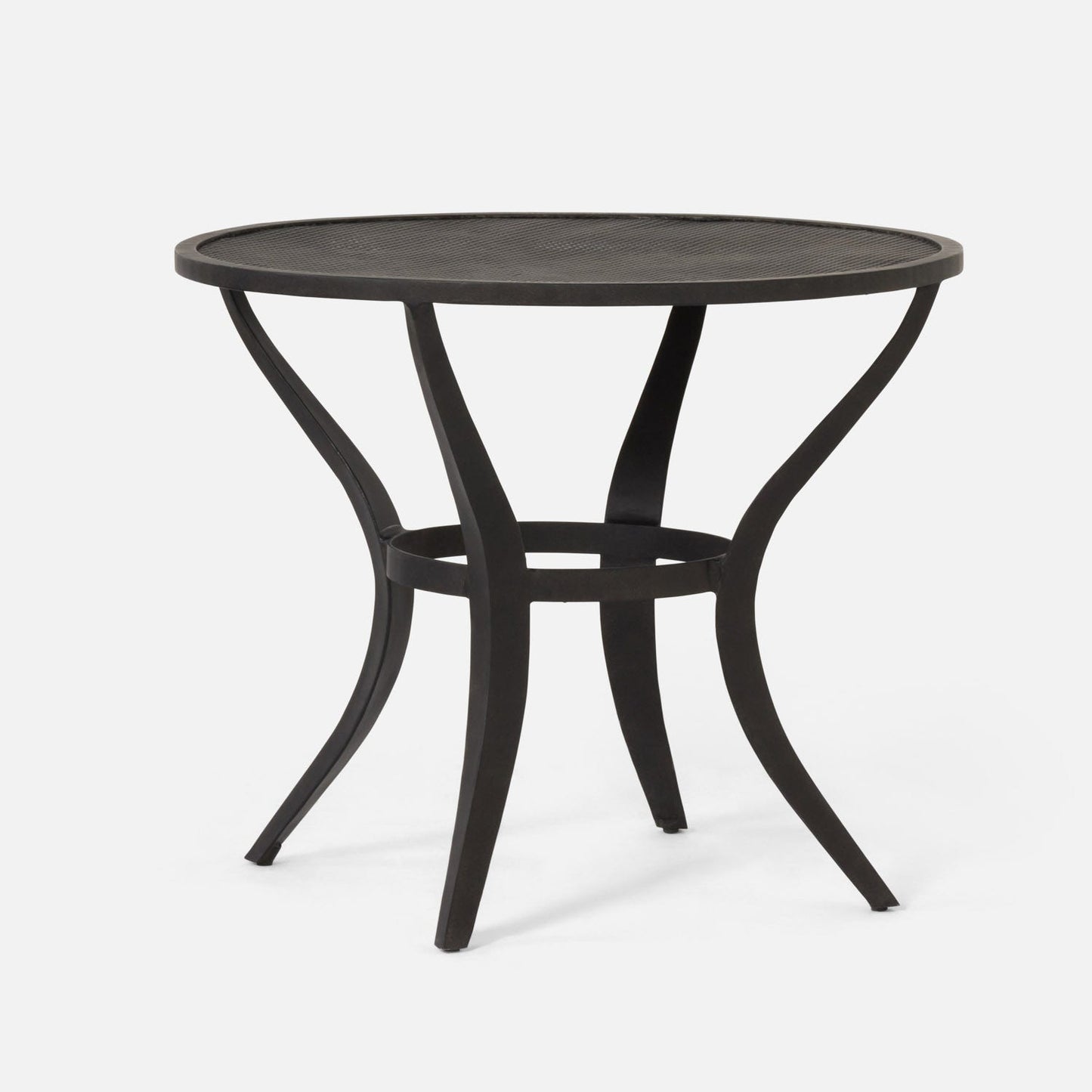 Hadley Table Black Mesh Metal