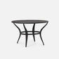 Hadley Table Black Mesh Metal