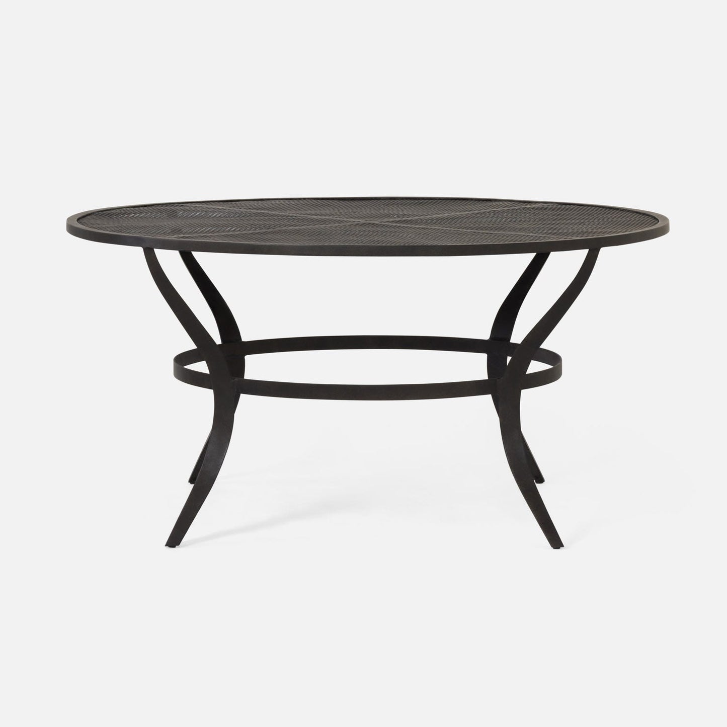 Hadley Table Black Mesh Metal