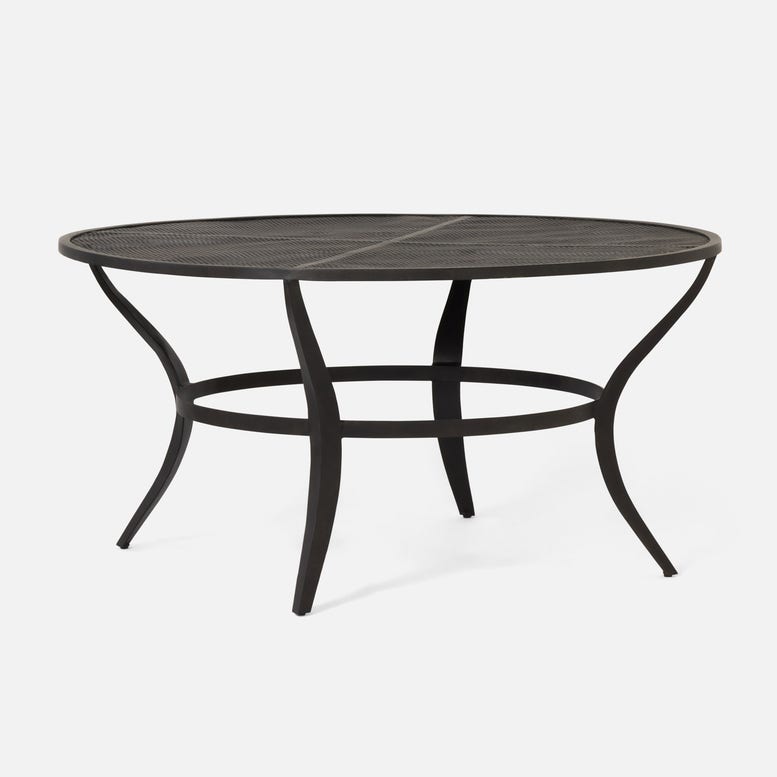 Hadley Table Black Mesh Metal