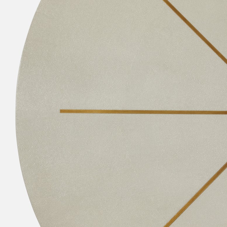 Beige fabric surface with gold geometric lines