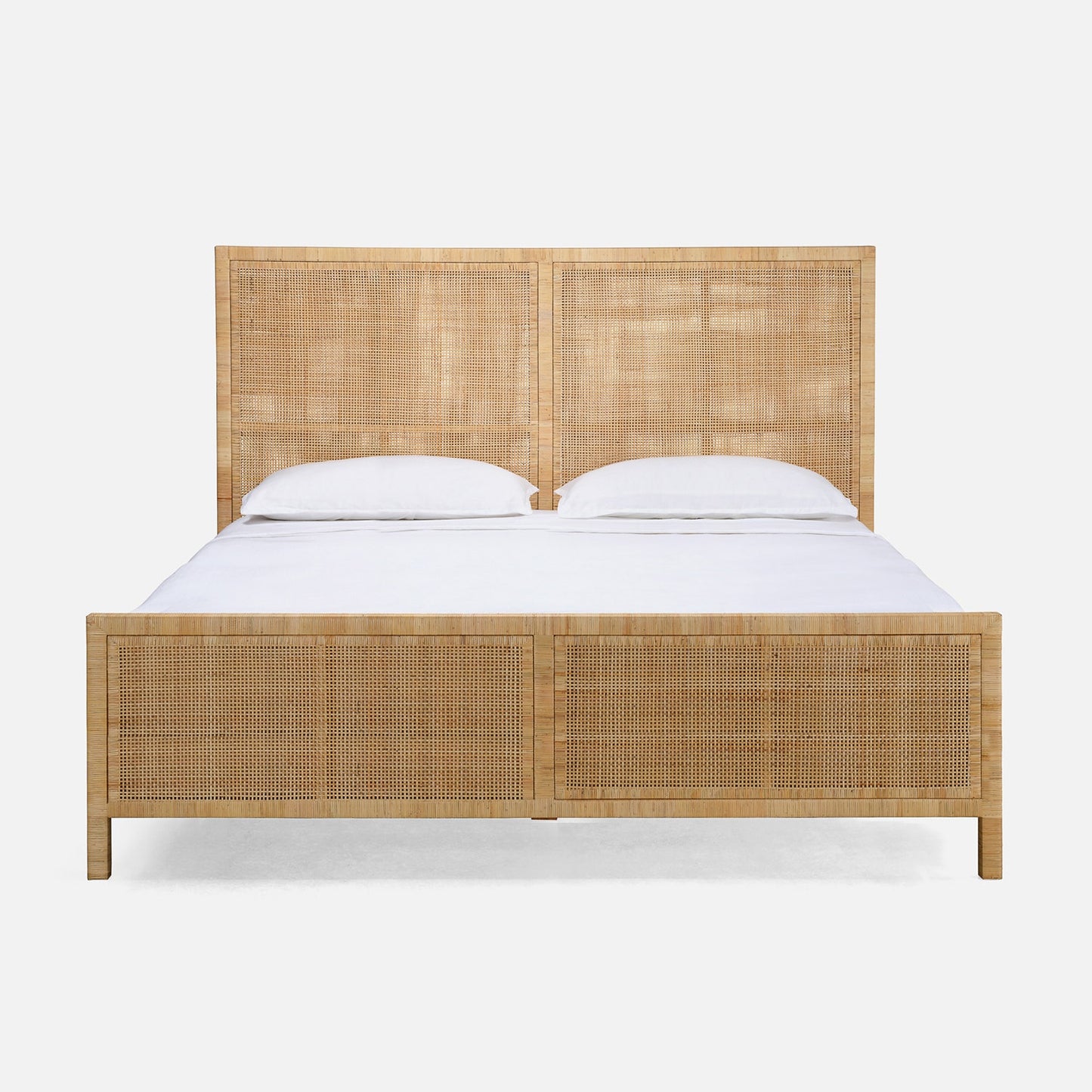 Isla Bed Natural Peeled Rattan