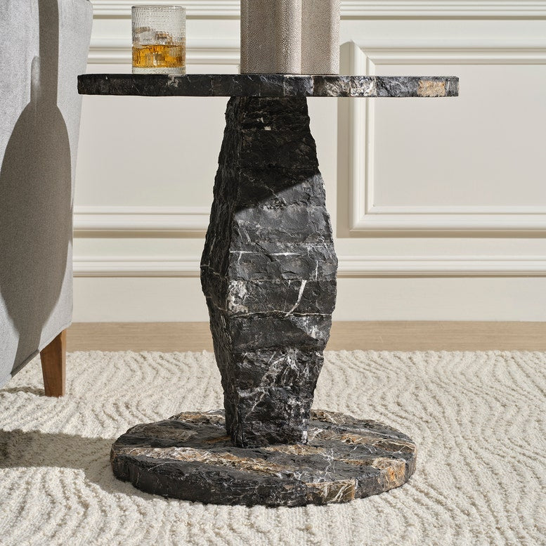 Maxfield Side Table Nero Marble