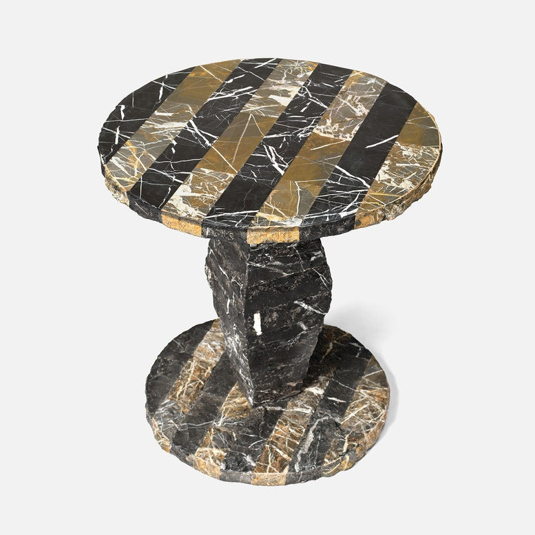 Maxfield Side Table Nero Marble