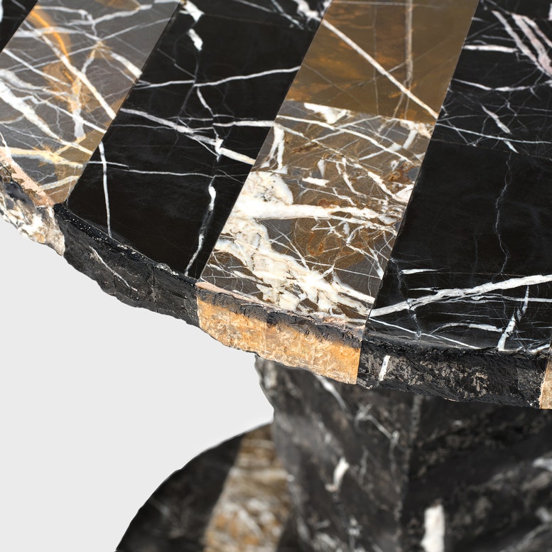 Maxfield Side Table Nero Marble