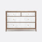 Mia Dresser 48” Brown Washed Oak