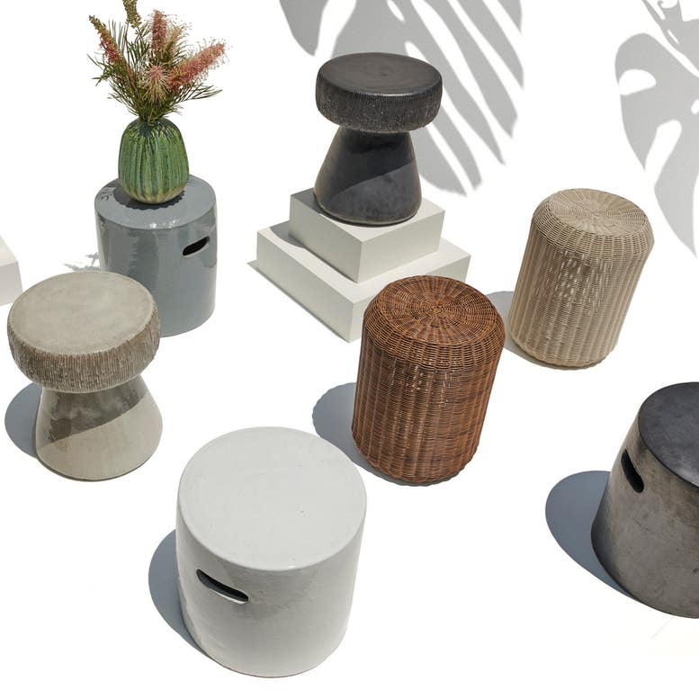 Qianru Stool Anthracite