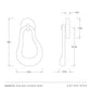 Elsa Wall Sconce Onyx
