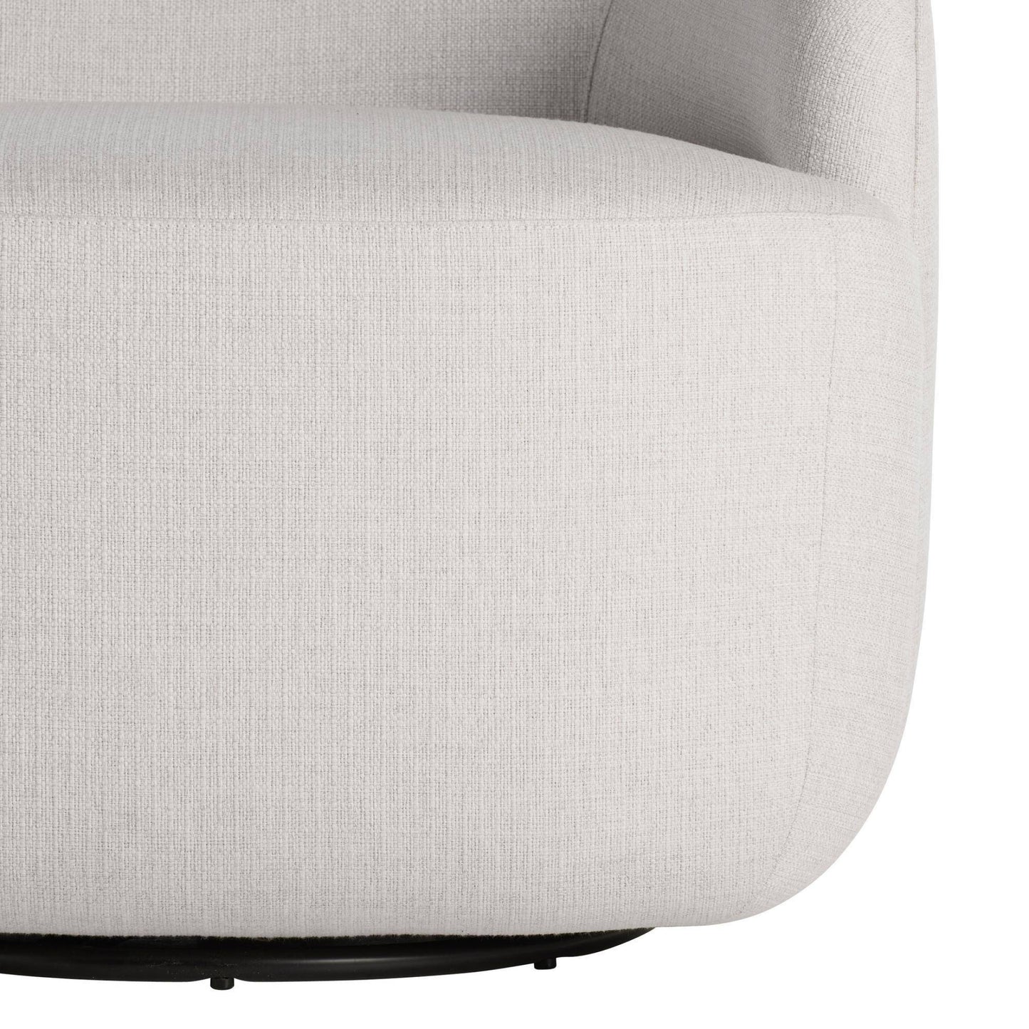 Boulder Swivel Chair Sand Boucle