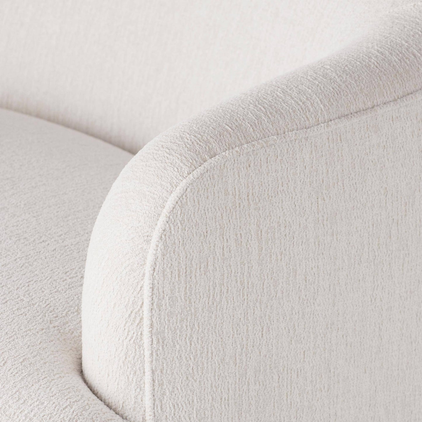 Boulder Swivel Chair Sand Boucle